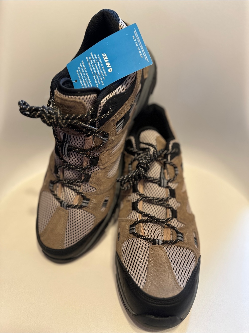 Hi-Tec Men's Tan and Black Trail Boots